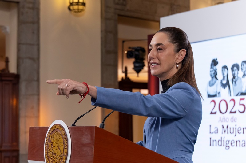 Sheinbaum aclara que FGJCDMX busca a artista colombiano