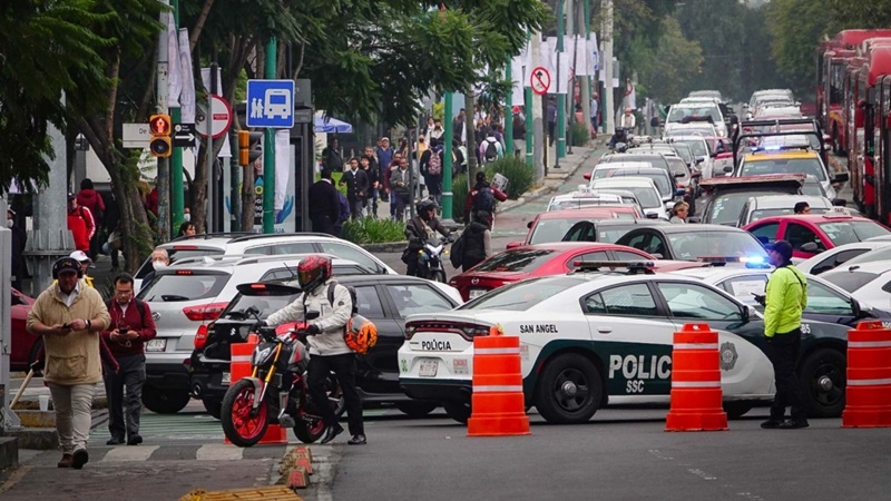 Alerta vial en CDMX: marchas, bloqueos y lluvias afectan la movilidad