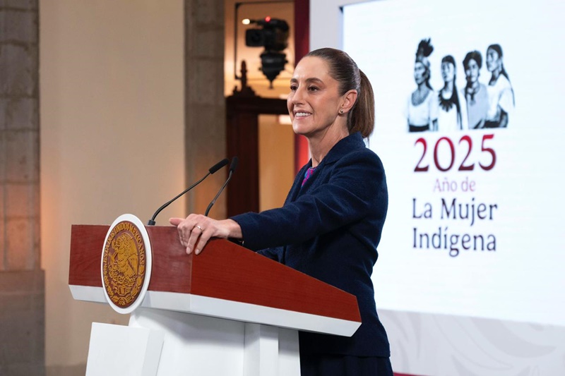 Sheinbaum reitera que se modifique la Ley de Amparo