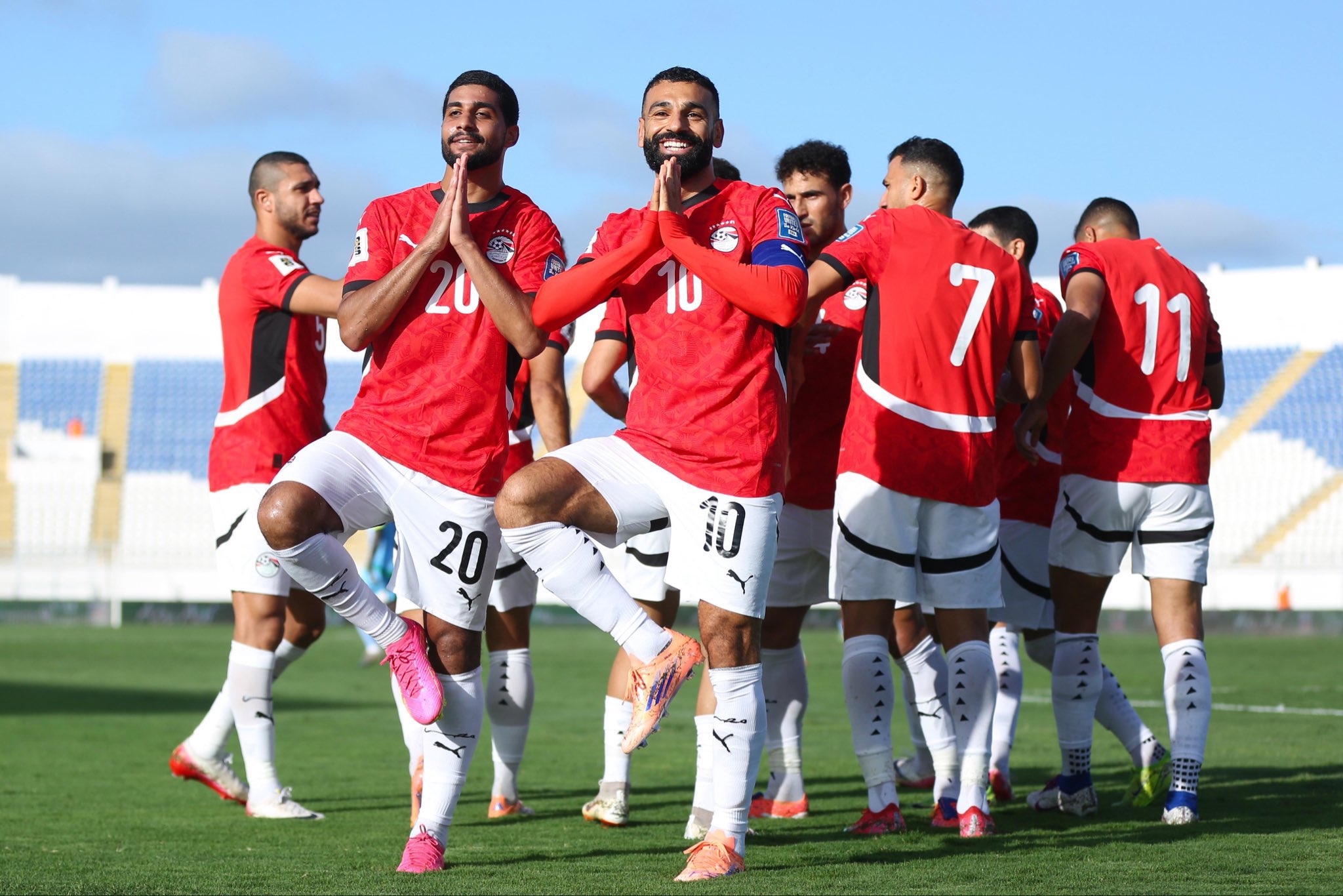 Egipto logra su pase al Mundial 2026 con una victoria contundente sobre Yibuti