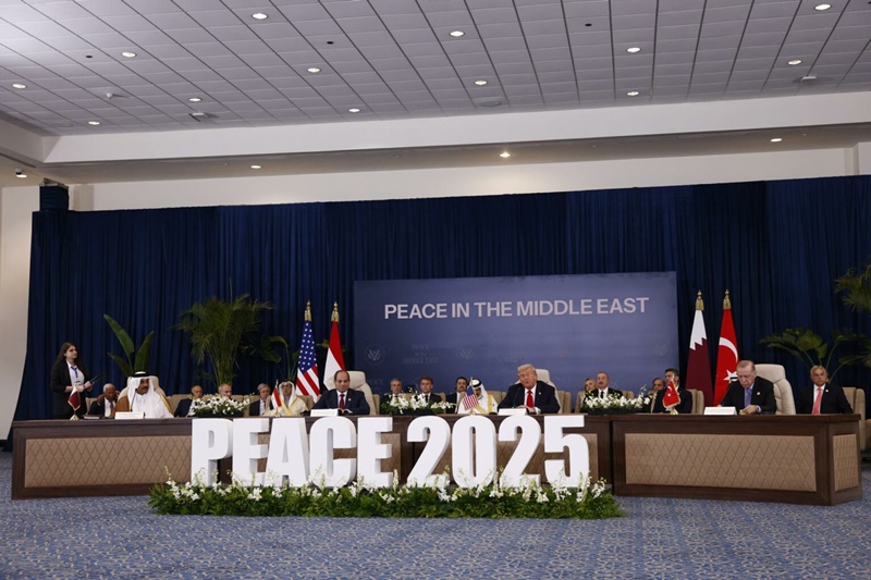 Trump y líderes de Oriente Medio logran paz en Gaza
