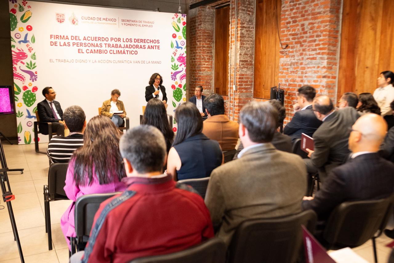 Trabajo, empresas y sindicatos unen fuerzas contra efectos del cambio climático en centros laborales