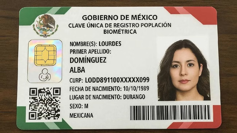 La CURP Biométrica será clave para todos los trámites desde 2026