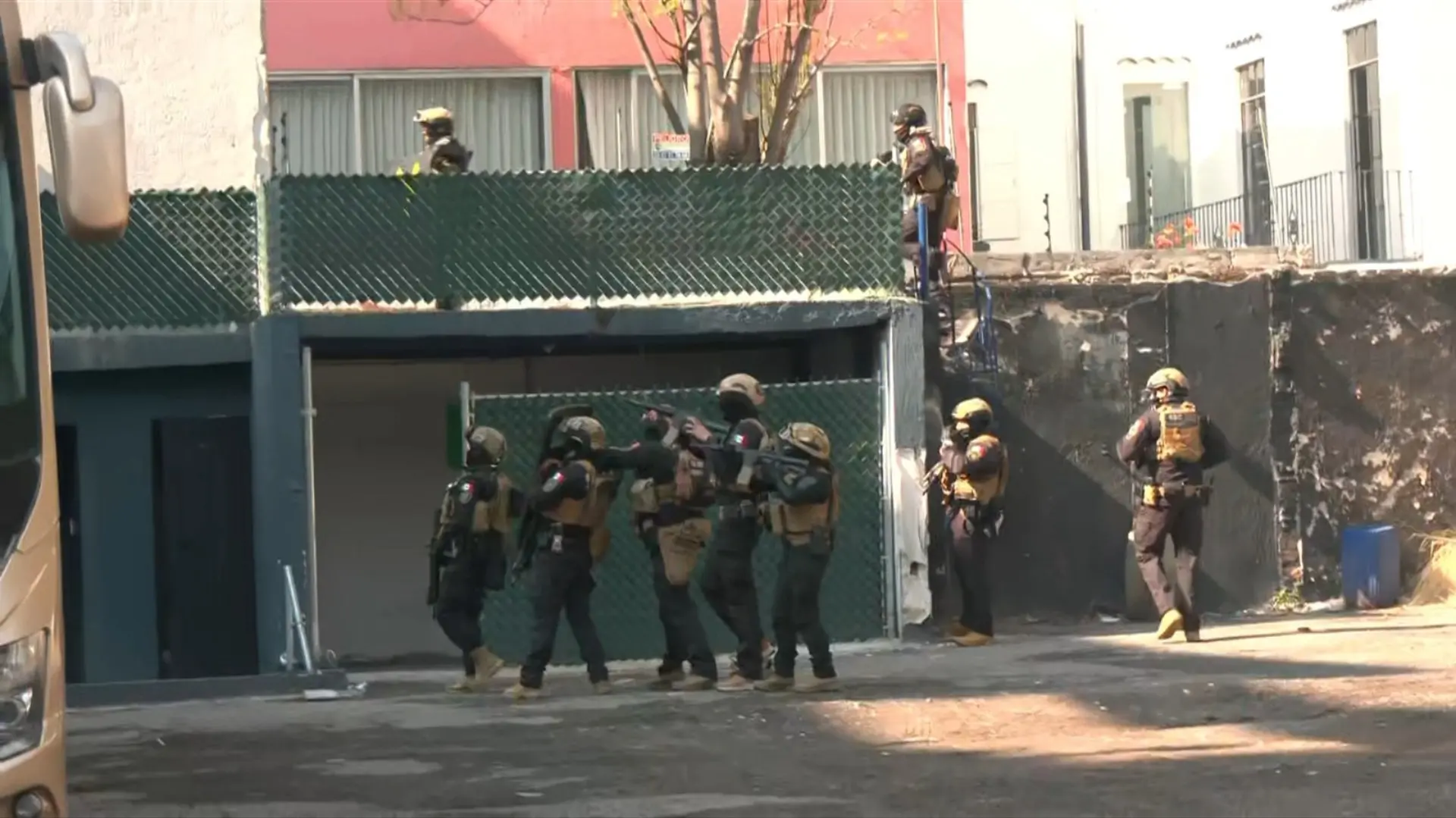 Enfrentamiento armado en la Cuauhtémoc durante acción policial contra extorsionadores