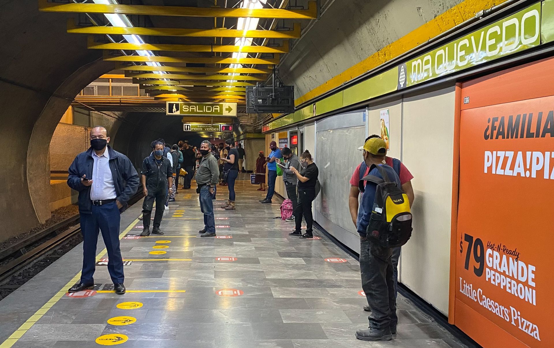 Corte de energía por revisión técnica provoca retrasos en la Línea 3 del Metro