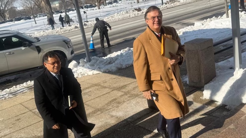 Ebrard reactiva diálogo comercial con Estados Unidos desde Washington