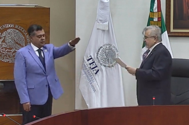 José Ramón Amieva asume presidencia del TFJA para periodo 2026-2028