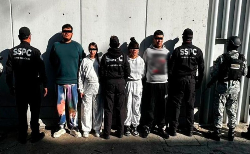 Caen seis presuntos integrantes del Tren de Aragua en CDMX