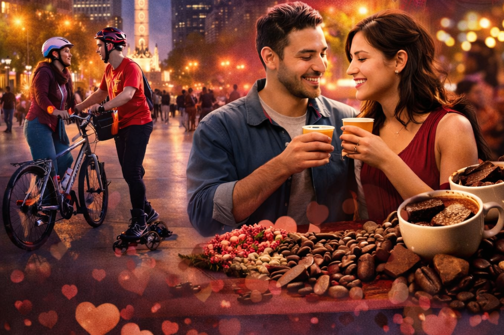 Flores, cine y bicicleta: los planes más románticos y gratuitos en CDMX