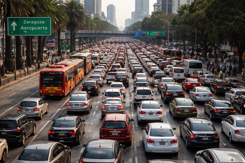 Sábado pesado en CDMX: marchas, tráfico y metro al límite hoy