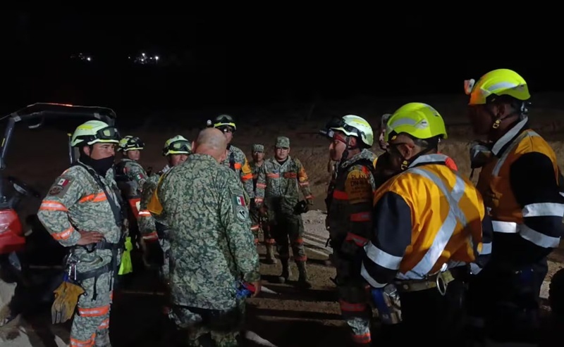 Siete días bajo tierra: El complejo rescate en la mina de Sinaloa